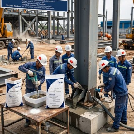 Phụ gia vữa dẻo giãn nở