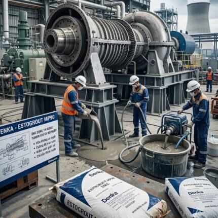Vữa bù co ngót cường độ cao