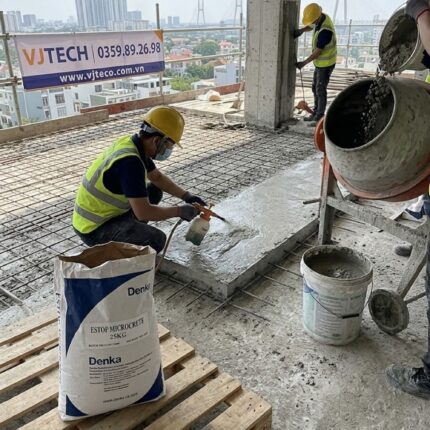 Bê tông siêu nhỏ hiệu suất cao