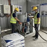 Hợp chất sửa chữa cải tiến polymer gốc xi măng