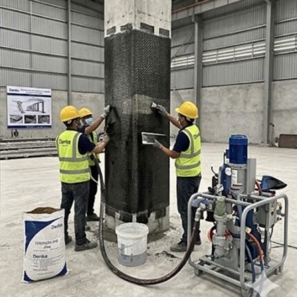Hợp chất sửa chữa cải tiến polymer gốc xi măng
