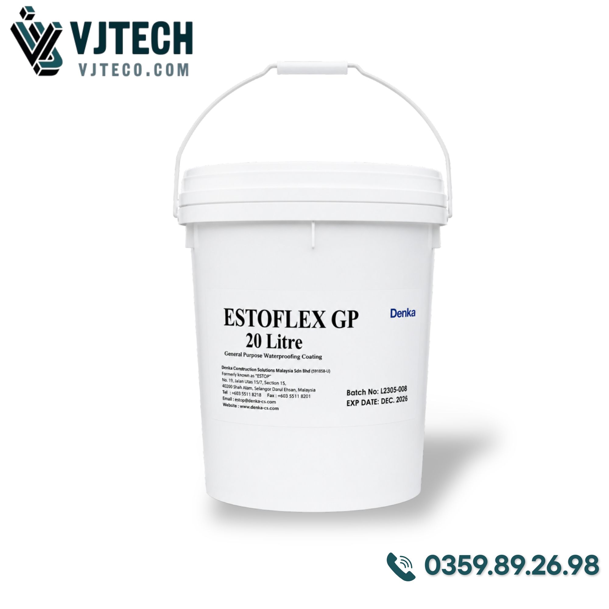 ESTOFLEX GP Bitum linh hoạt – màng cao su