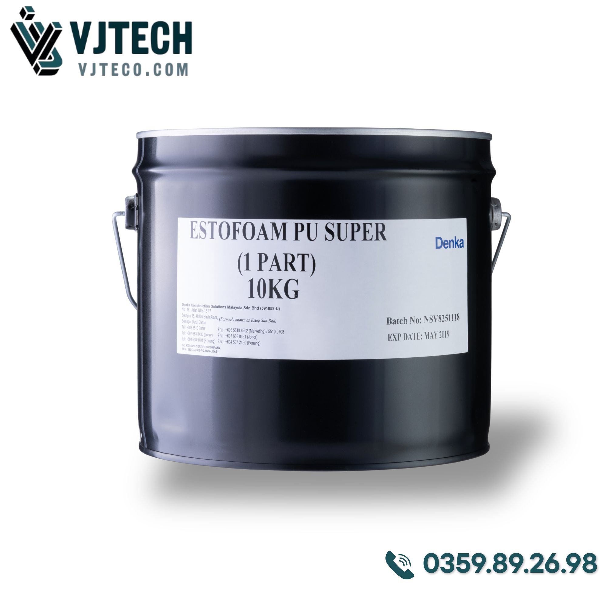 ESTOFOAM PU SUPER Bọt Polyurethane linh hoạt một thành phần