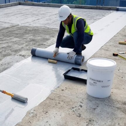 Sơn lót bitumen cho tấm màng chống thấm