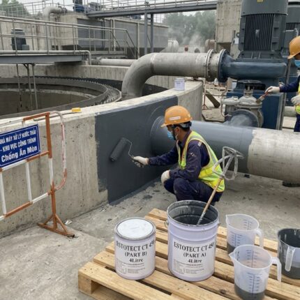 Lớp nhựa phủ Epoxy giãn nở cao độ