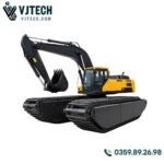 Xe đào lội nước, máy xúc nổi