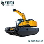 Xe đào lội nước, máy xúc nổi