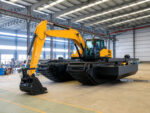 Xe đào lội nước, máy xúc nổi